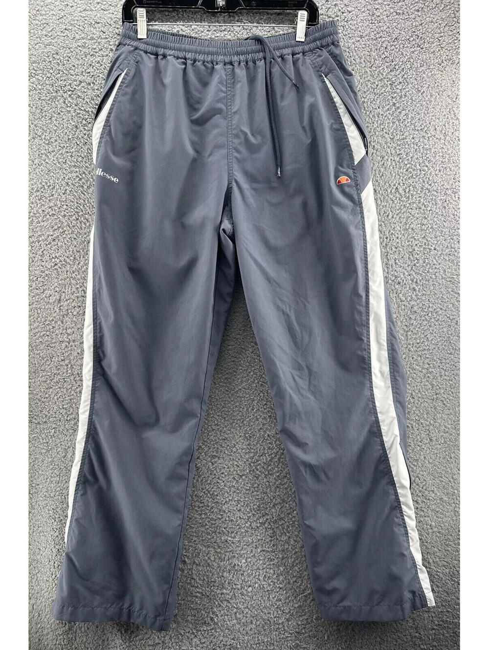 Vintage Classic Ellesse Men's Size Medium Track Pants Imperfection On Bottom